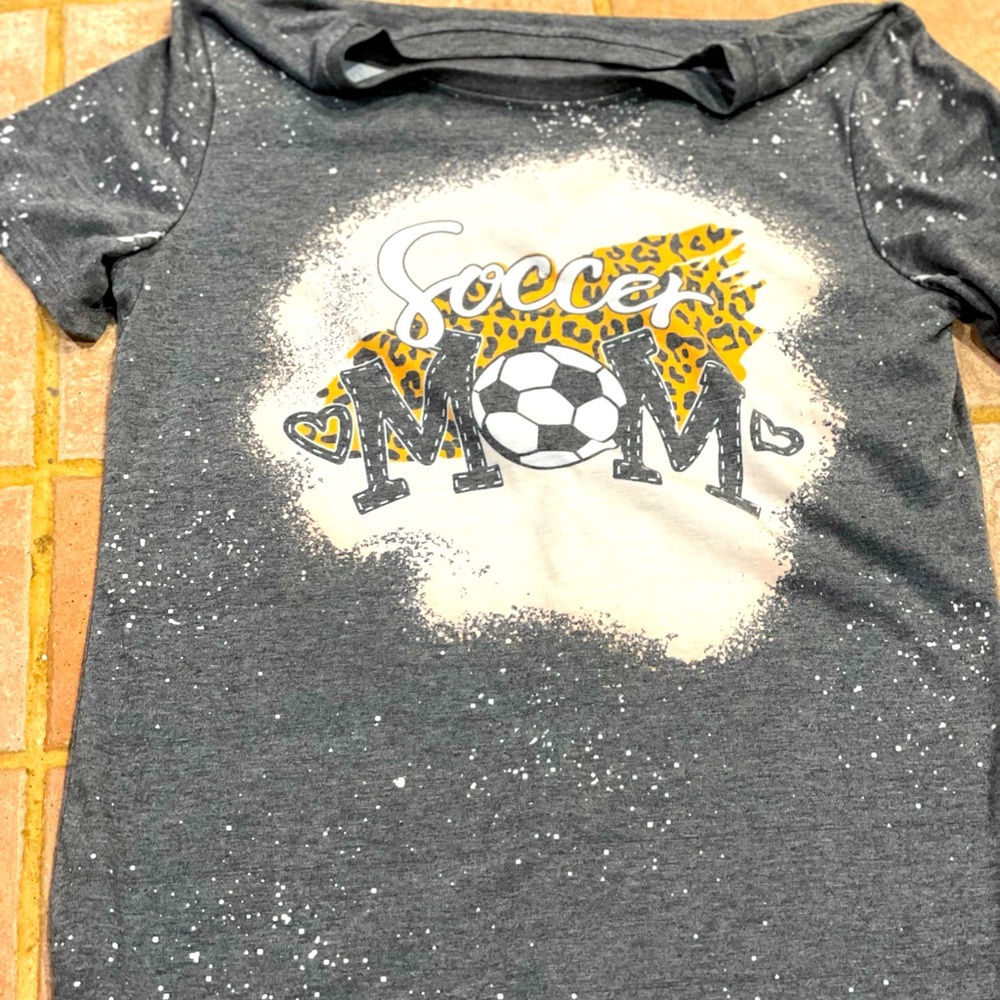 Womens soccer mom tee